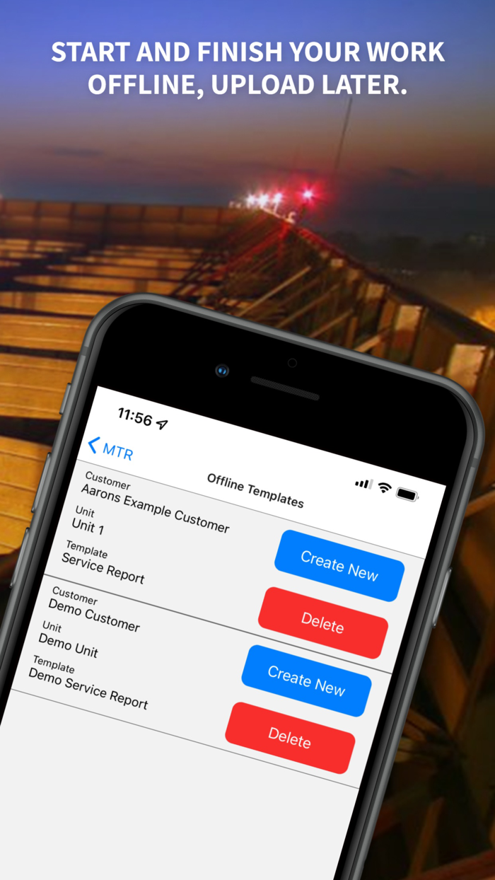 MTR Water Treatment Reporting