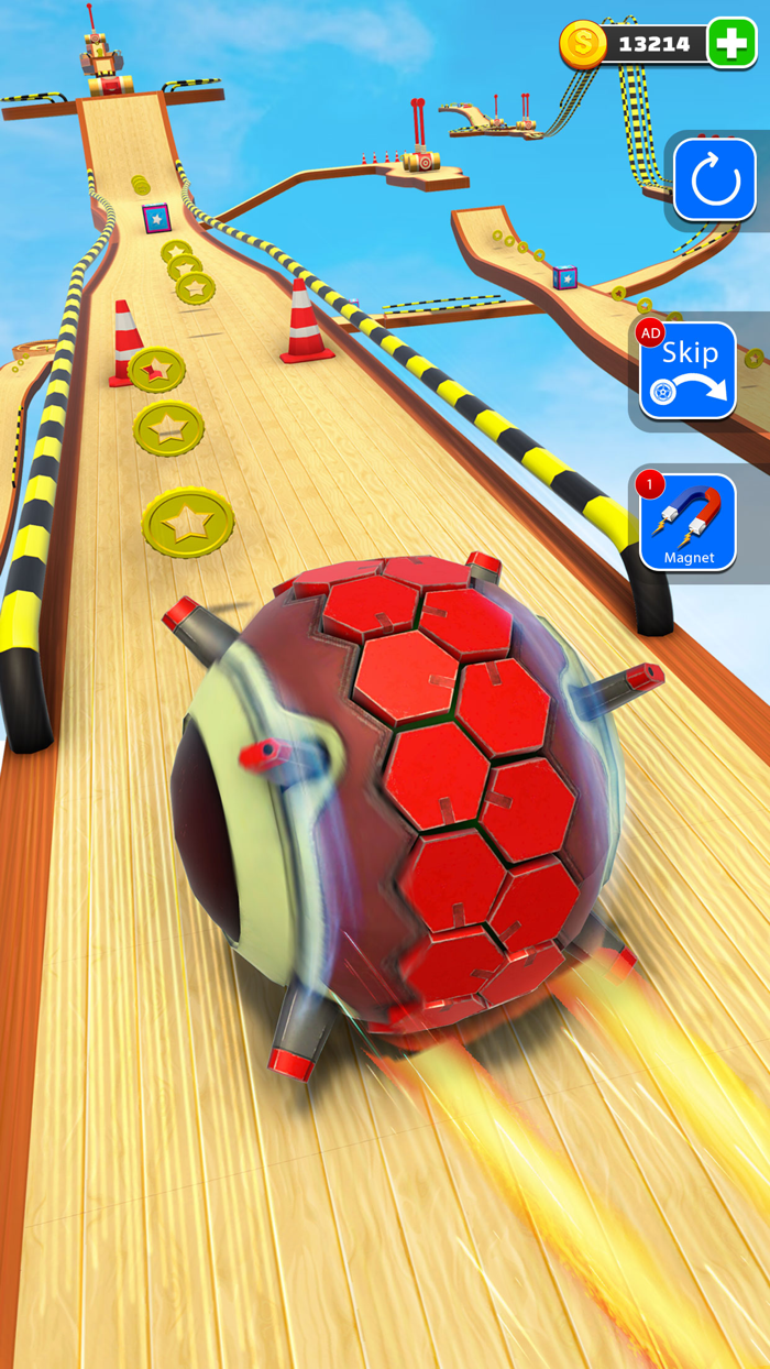 Rolling Sky Balls 3D Game