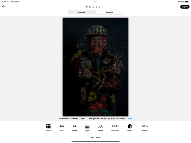 ‎Raster - make your posters Screenshot