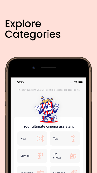 Cinemate AI: TV Shows & Movies Screenshot