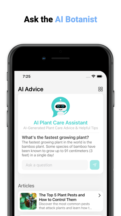 Plant Care - AI Assistant Screenshot