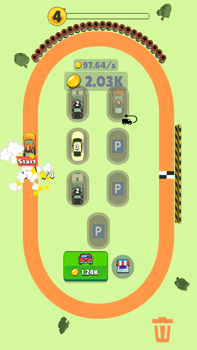 Idle Merging Cars Racers Screenshot