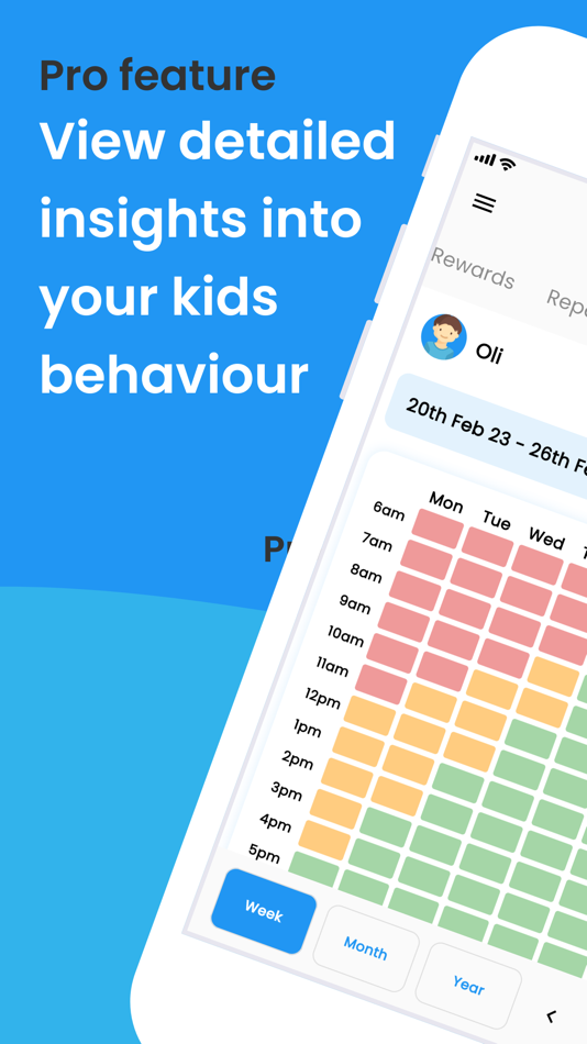 #5. Kidz Behaviour Tracker (iOS) Podle: Harry Carter