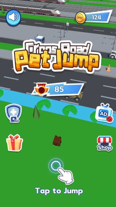 Cross Road：Pets Jump Screenshot