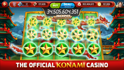 screenshot of myKONAMI® Casino Slot Machines 2