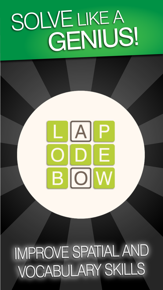 #2. SlideWords™ (iOS) 由: Hot Chai Productions