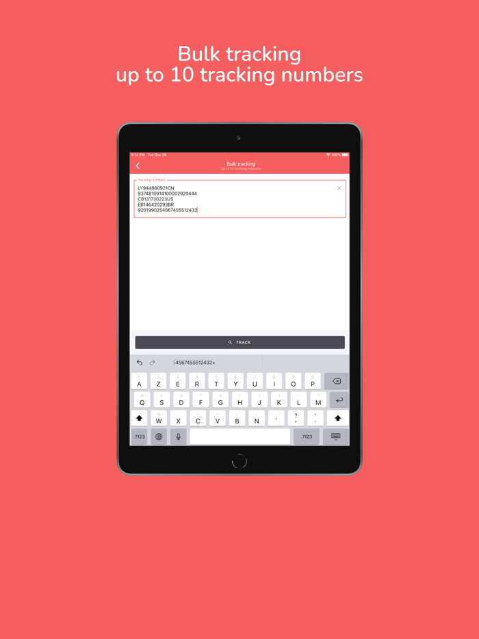 Ordertracker - parcel tracking