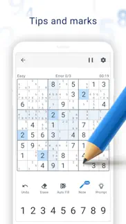 sudoku classic number puzzle iphone screenshot 3