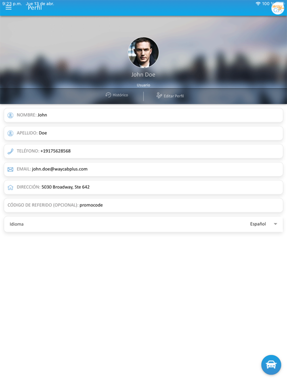 Screenshot #6 pour WayCab DM