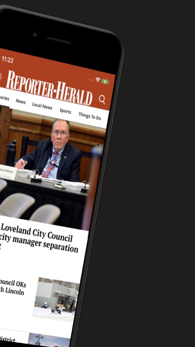 Loveland Reporter-Herald News Screenshot