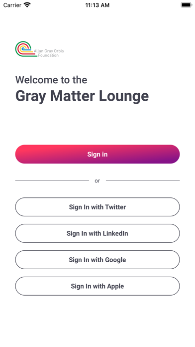 The Gray Matter Lounge Screenshot