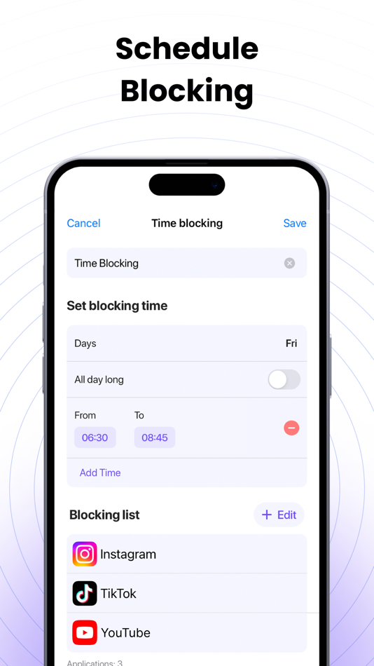 #5. Screen Time Limit: App Blocker (iOS) بواسطة: Salix Labs LLC