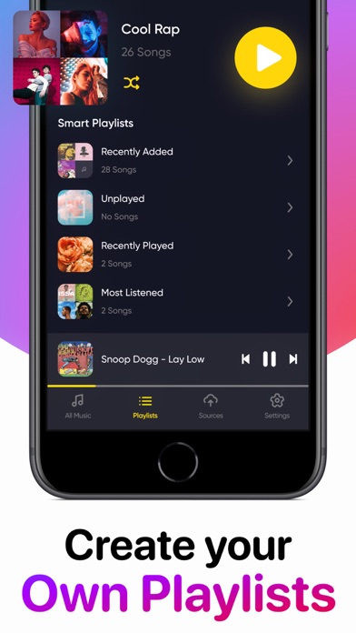 Cloud Music Player Offline Screenshot