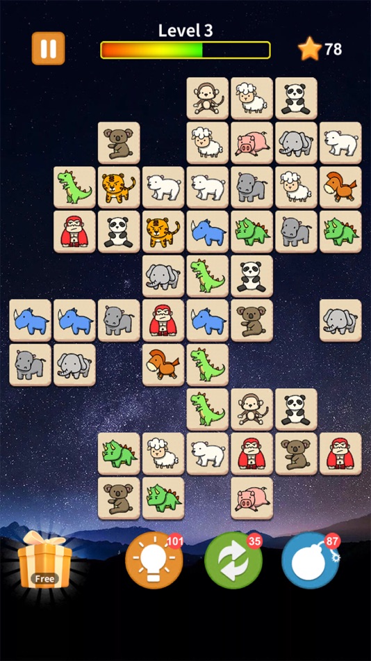 #3. Animal Tile : Classic Puzzle (iOS) 由: 智龙 谢
