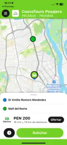 CuscoTours Pasajero screenshot #1 for iPhone