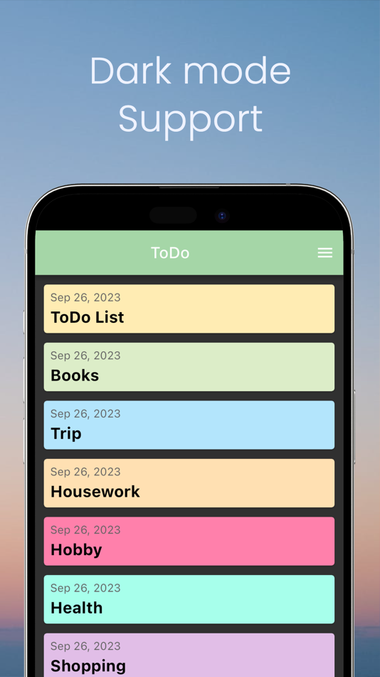 #5. Post-it ToDo : Stylish Memo (iOS) Podle: Matsuo Yuki