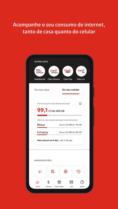 Minha Claro Móvel Screenshot