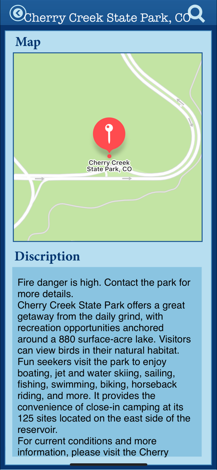 Colorado-State and National Park