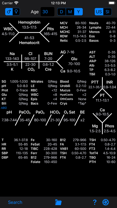 RH Medical Labs Screenshot