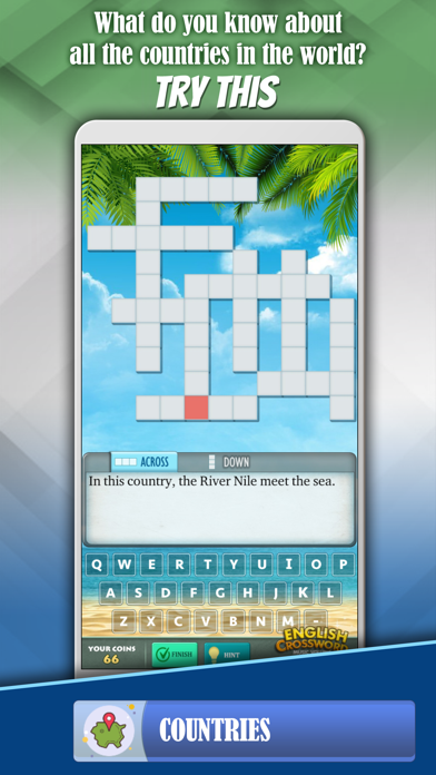 English Crossword Screenshot
