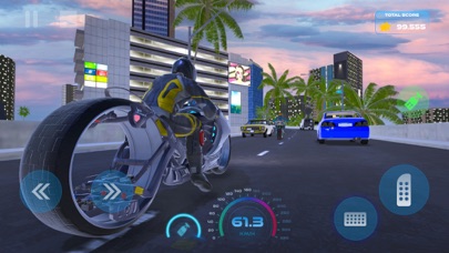 Moto Racer 2044 Game Simulator Screenshot