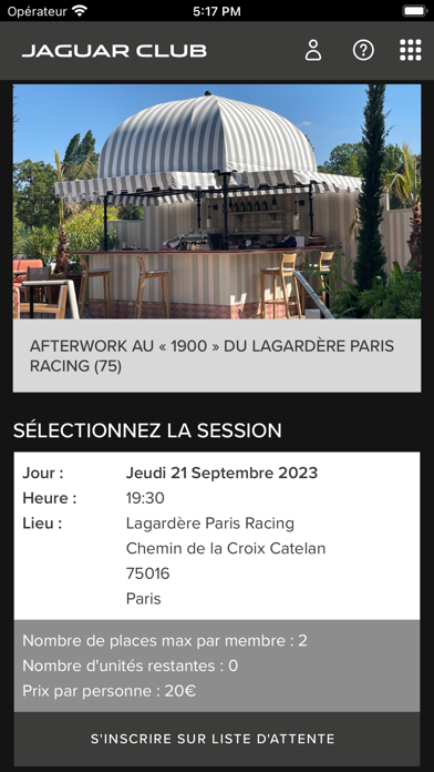 Jaguar Club France Screenshot