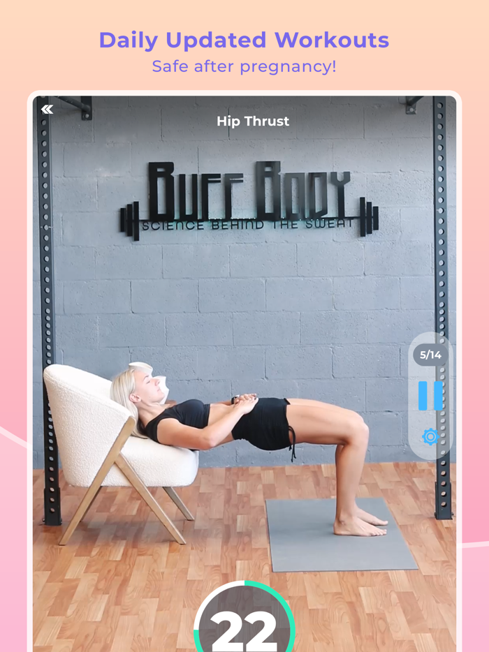 PostPartum Workout at Home