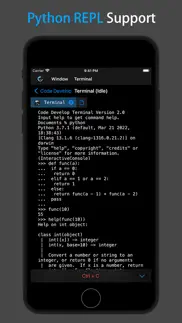 code develop ide iphone screenshot 4