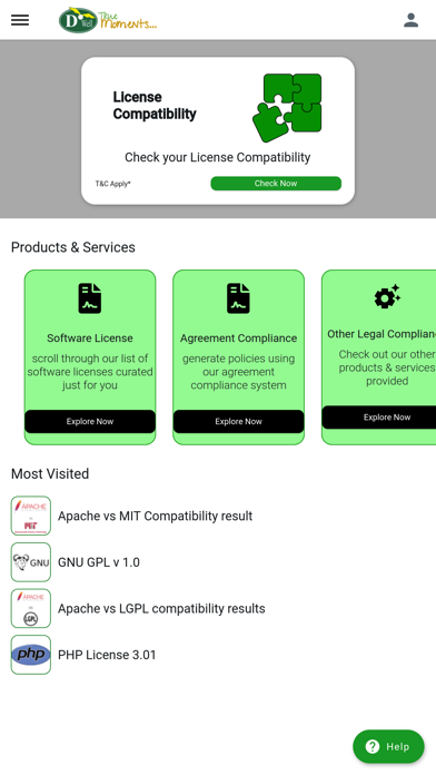 Screenshot 1 of Legalzard App