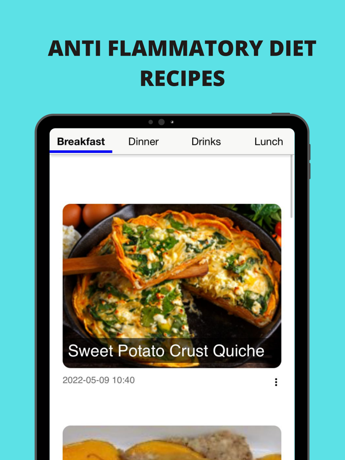 Anti Inflammatory Diet. App