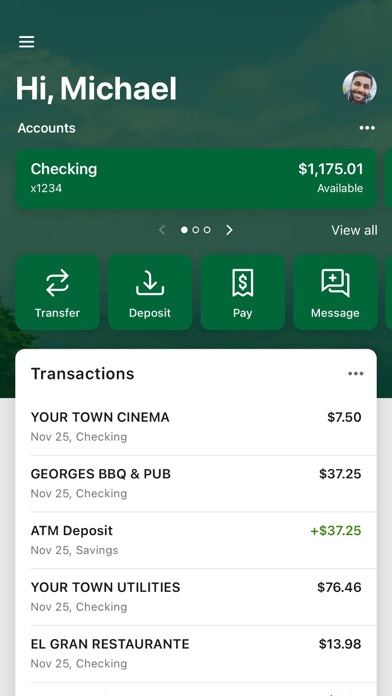 Logan County Bank Mobile Screenshot