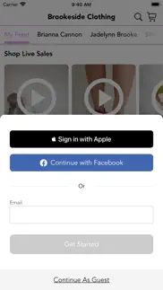 brookeside clothing iphone screenshot 1