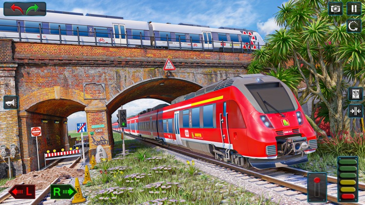 Modern Train Driver Game 2023 screenshot-5