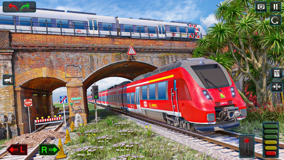 #6. Modern Train Driver Game 2023 (iOS) By: Monster Games Productions
