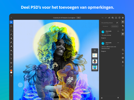 Adobe Photoshop iPad app afbeelding 7