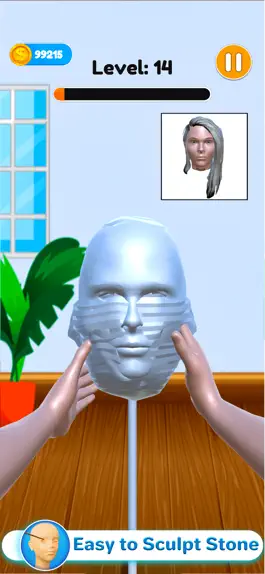 Game screenshot Sculpt Face 3D Squishy Clay apk