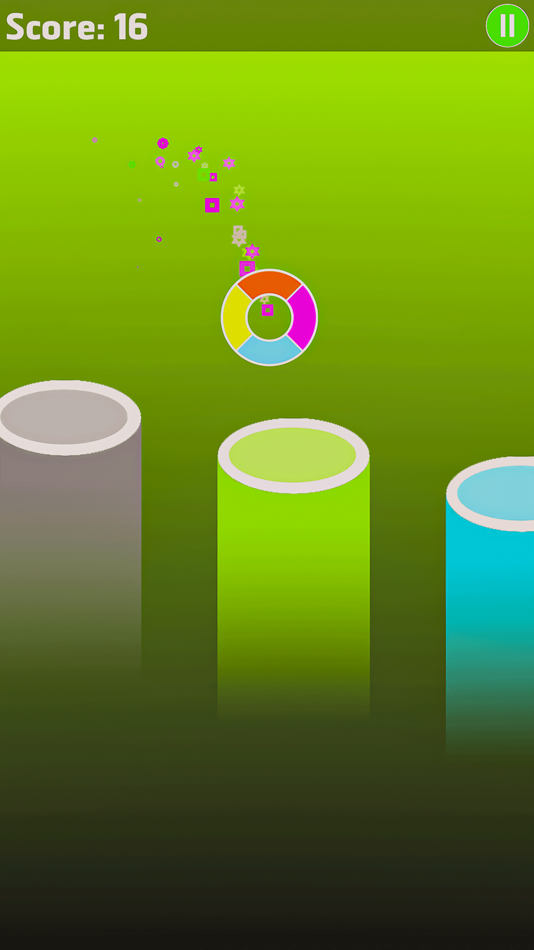#3. Rotate Balls: Switch the Color (iOS) By: Mohsin Usman