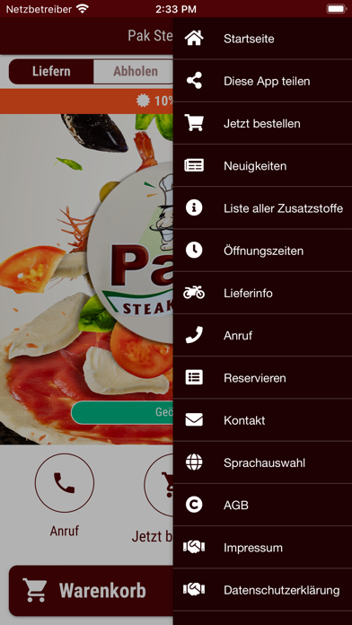 Pak Steakhouse Screenshot