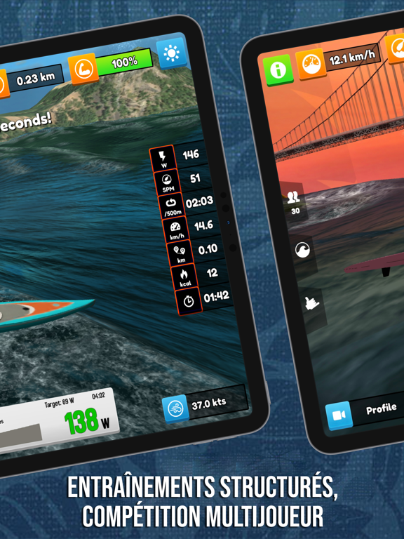 Screenshot #6 pour Swelldone - Virtual Row+Paddle