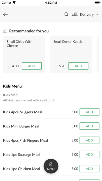 Istanbul Grill. Screenshot