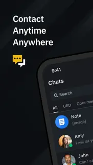 binance messenger iphone screenshot 1