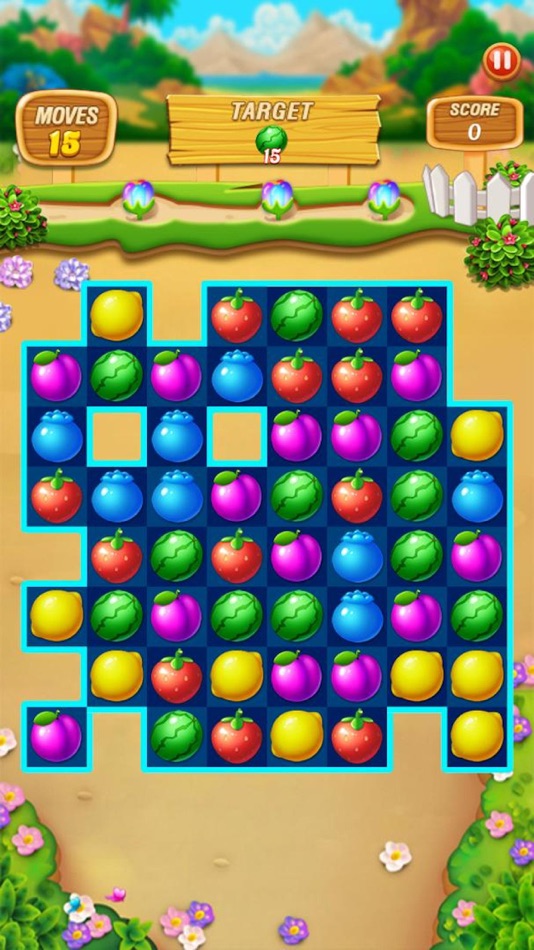 #8. Fruit Frenzy Link Match Puzzle (iOS) 由: 帅 刘