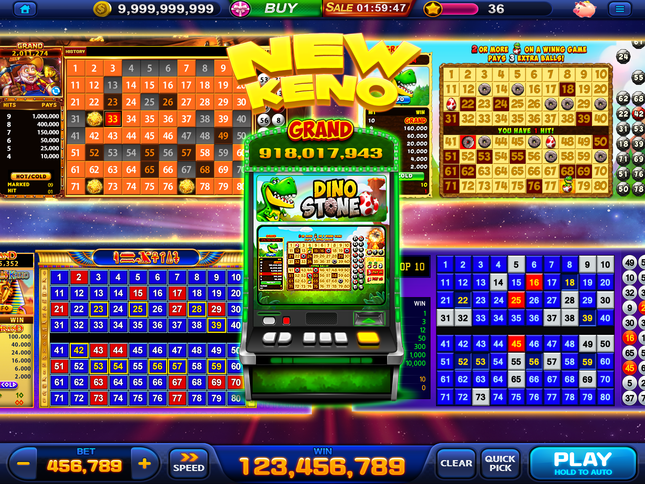 Galaxy Casino - Slots game