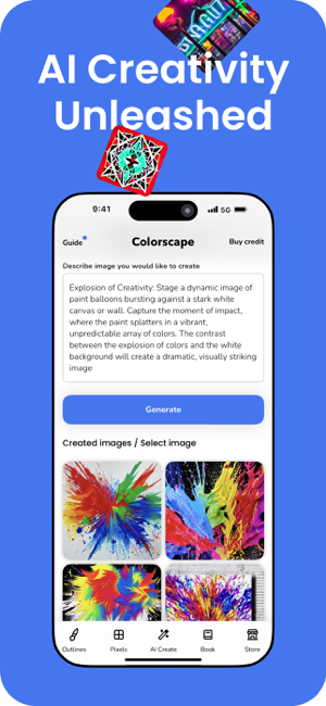 ‎Colorscape - AI Capture d'écran