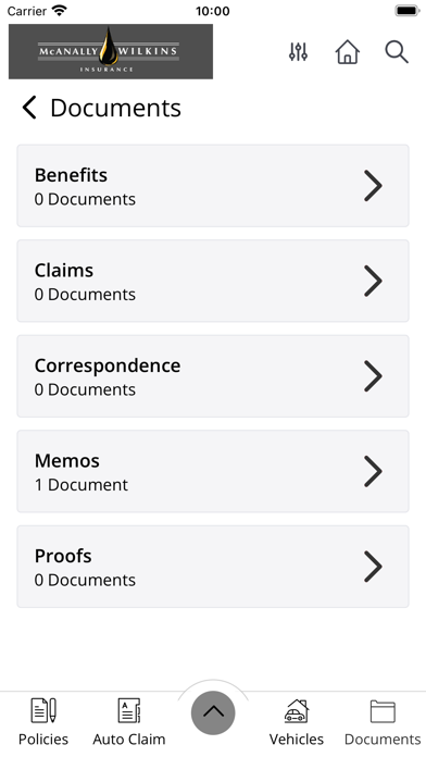 McAnally Wilkins Online Screenshot