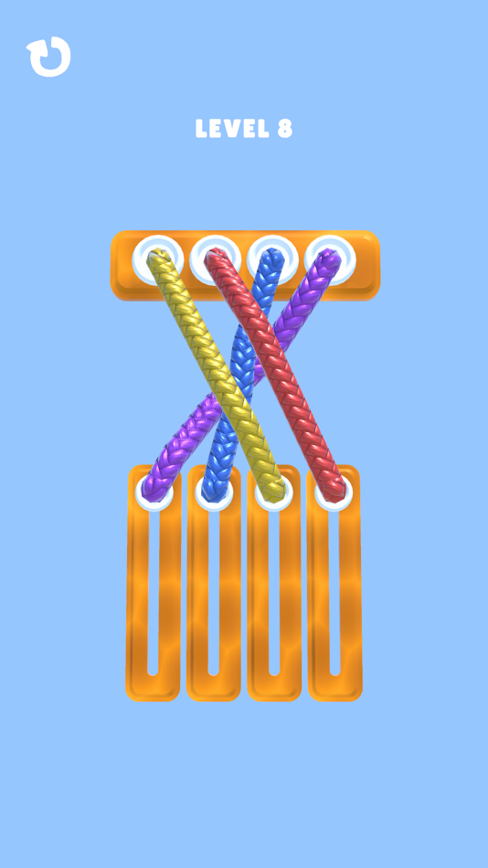 #2. Tangle Flip (iOS) 由: Two Page Games Yazilim Oyun Teknolojileri Ticaret Anonim Sirketi