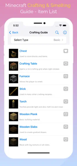 Game screenshot Guide for Minecraft: Crafting mod apk