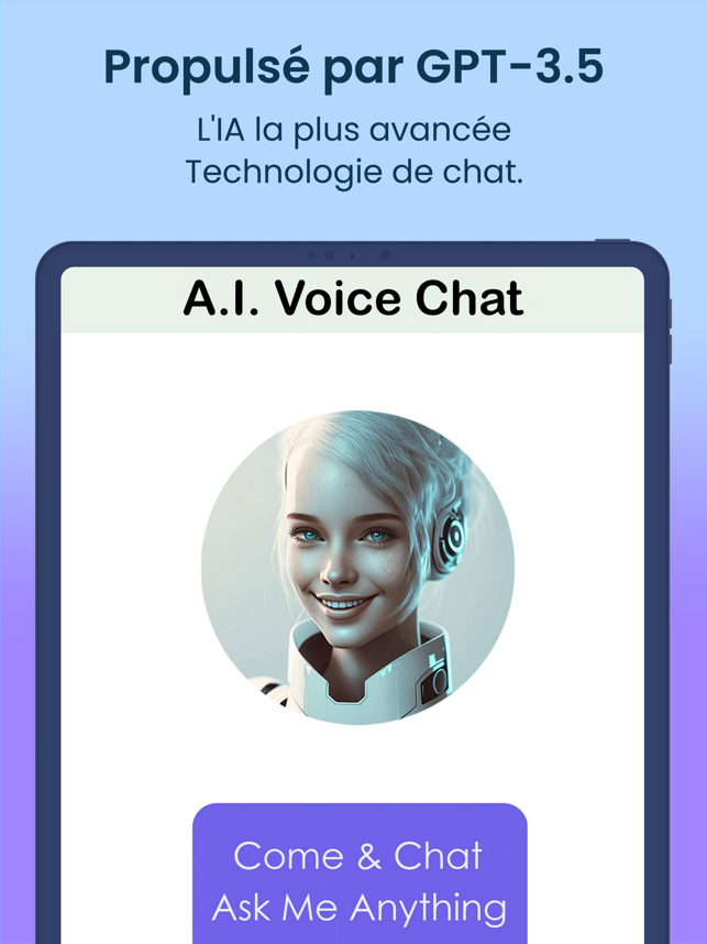 ‎A.I. Chat Vocal: Ouvrir AI Bot Capture d'écran