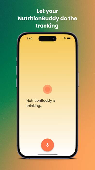 Nutrition Buddy - Food Journal Screenshot