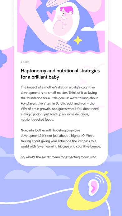 Matida Pregnancy & Baby App Screenshot